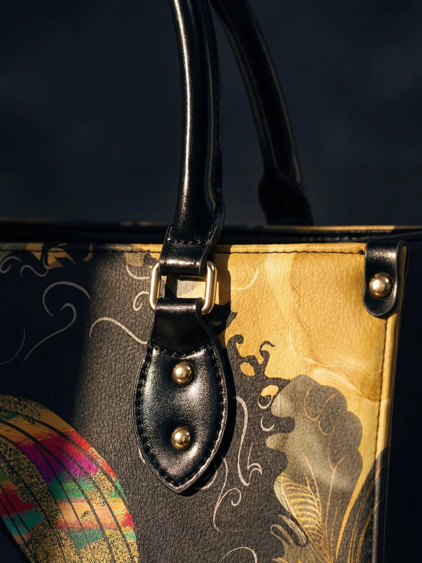Afroyla "Njia" Leather Handbag