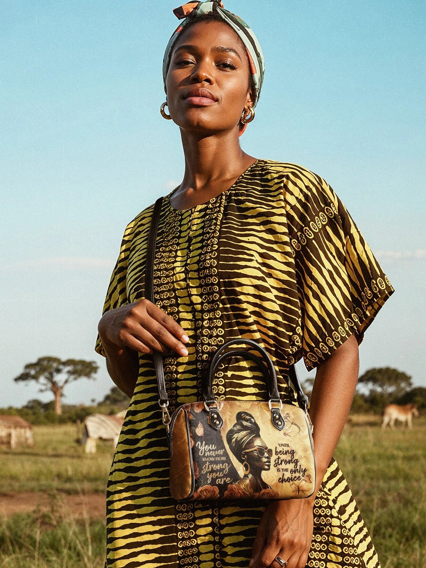 Afroyla "Siyanda" Mini Satchel
