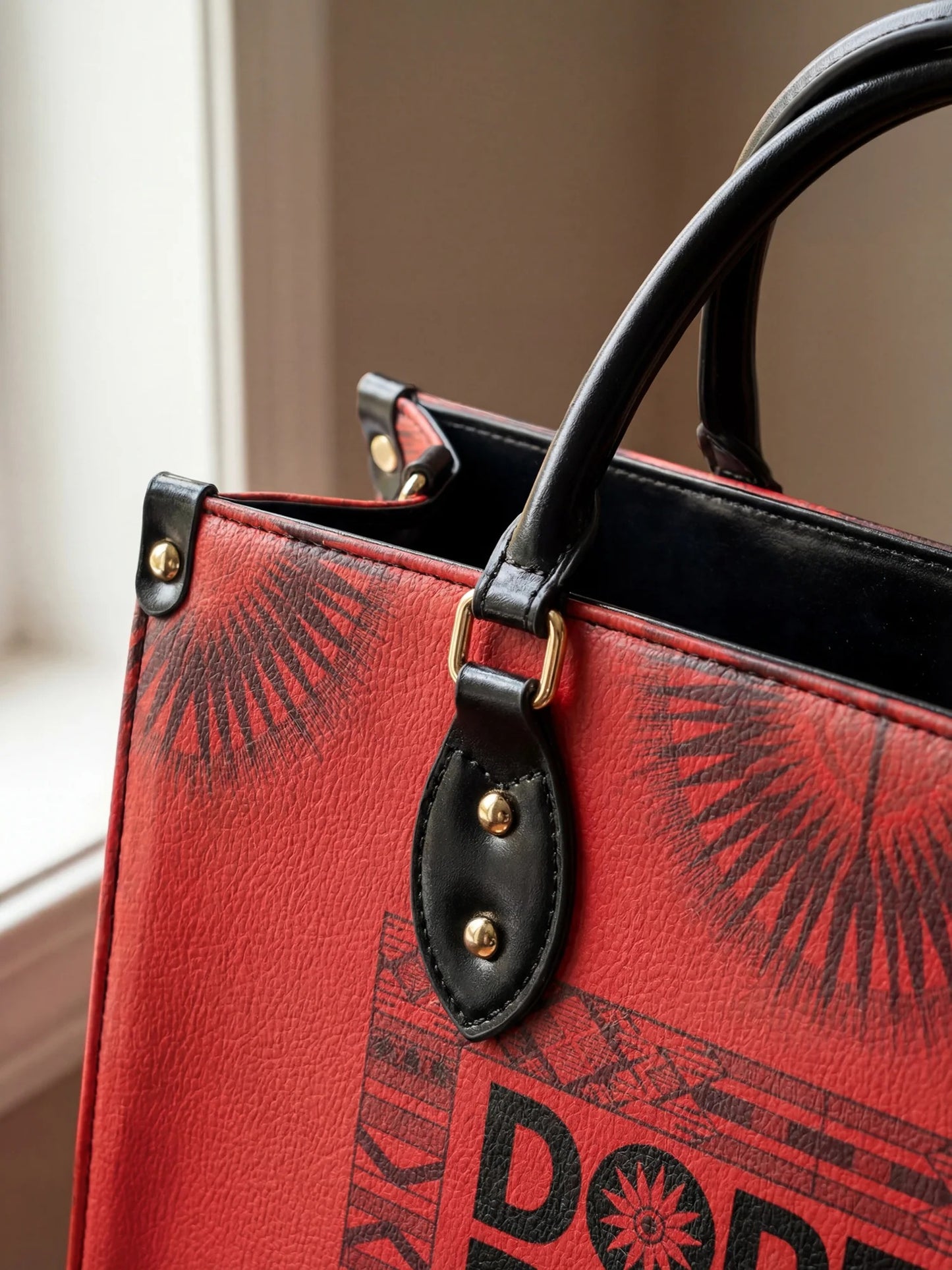 Afroyla "Tajimom" Leather Handbag