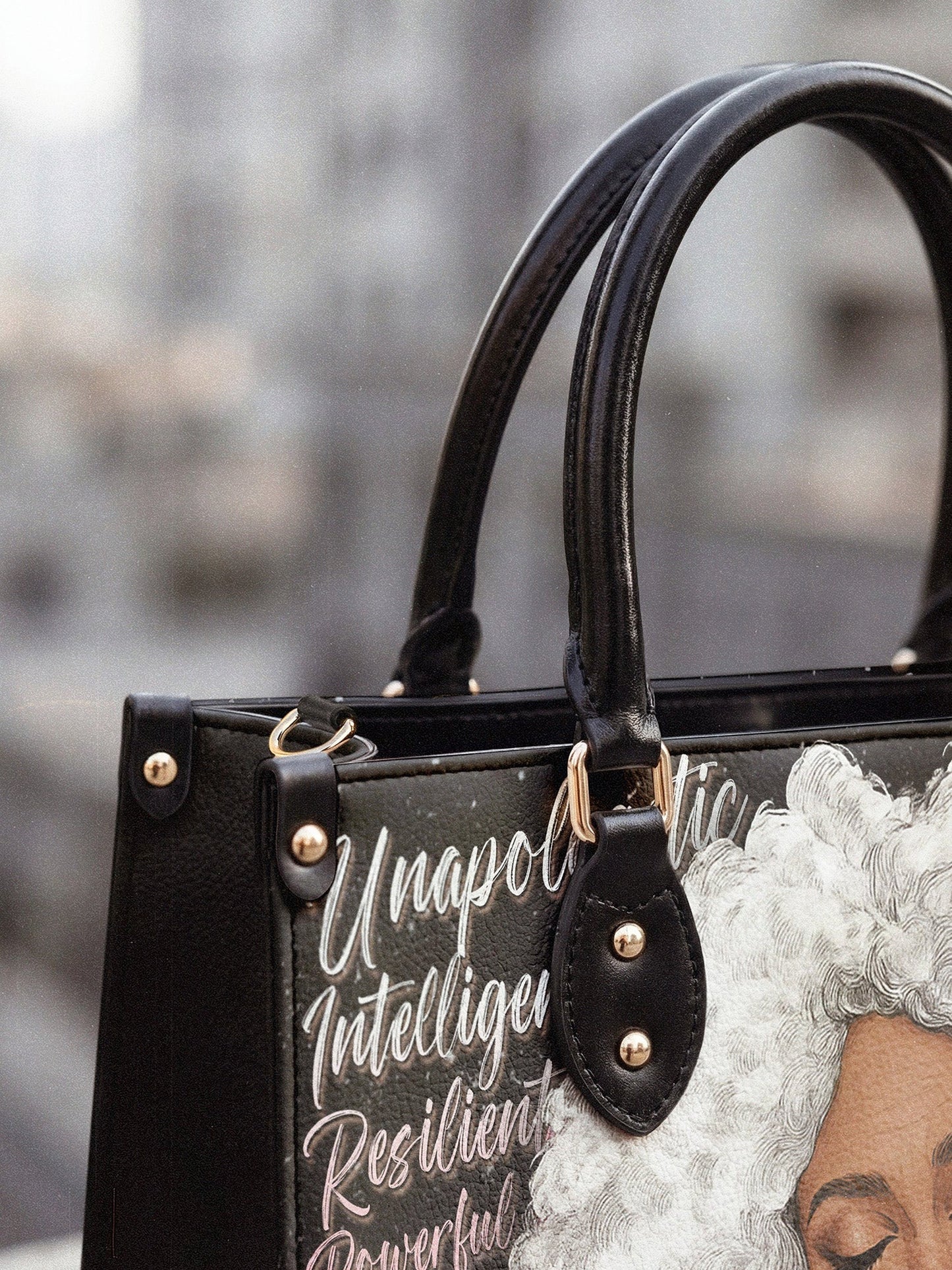 Afroyla "Zalina" Leather Handbag