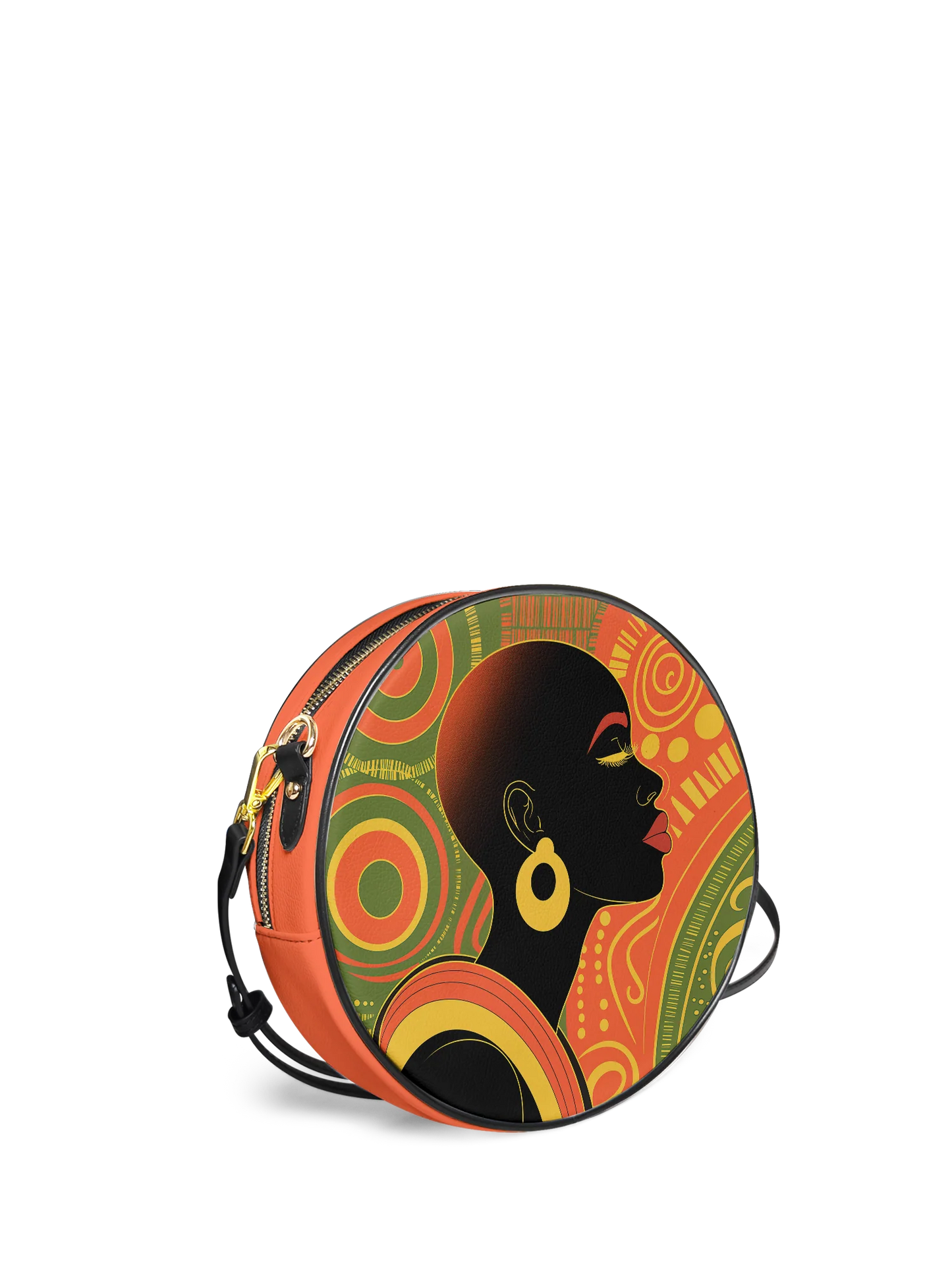 Afroyla "Baldisa" Circle Crossbody Bag