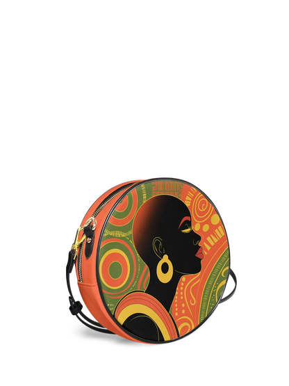 Afroyla "Baldisa" Circle Crossbody Bag