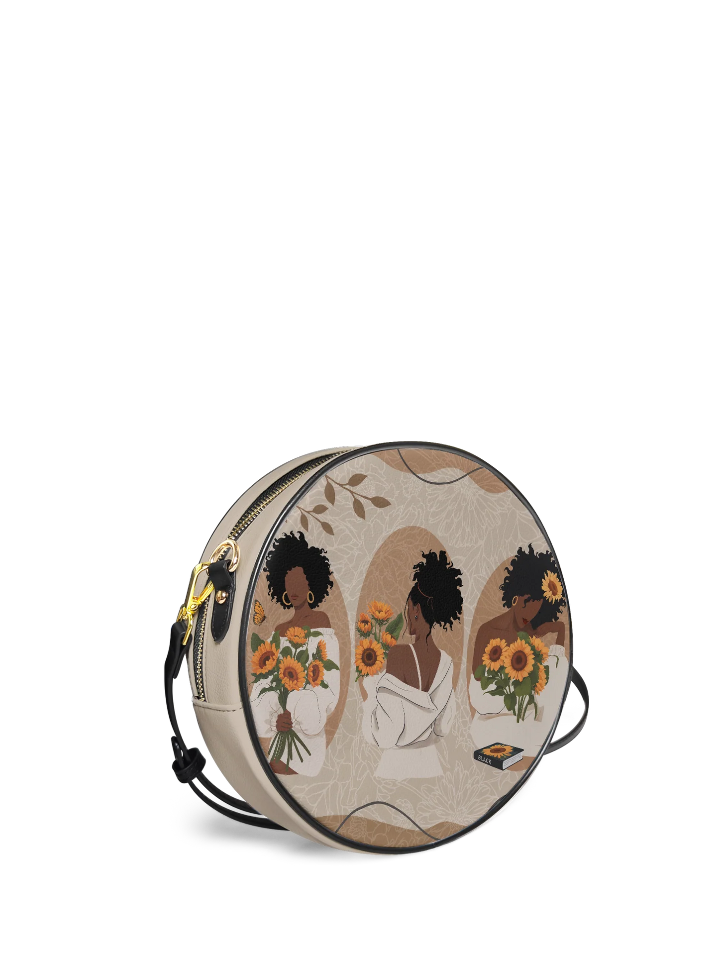 Afroyla "Solina" Circle Crossbody Bag
