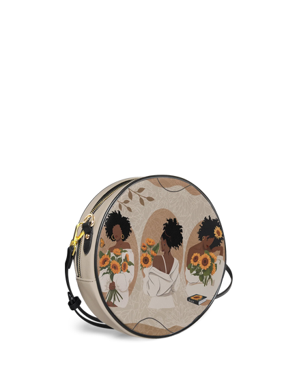 Afroyla "Solina" Circle Crossbody Bag