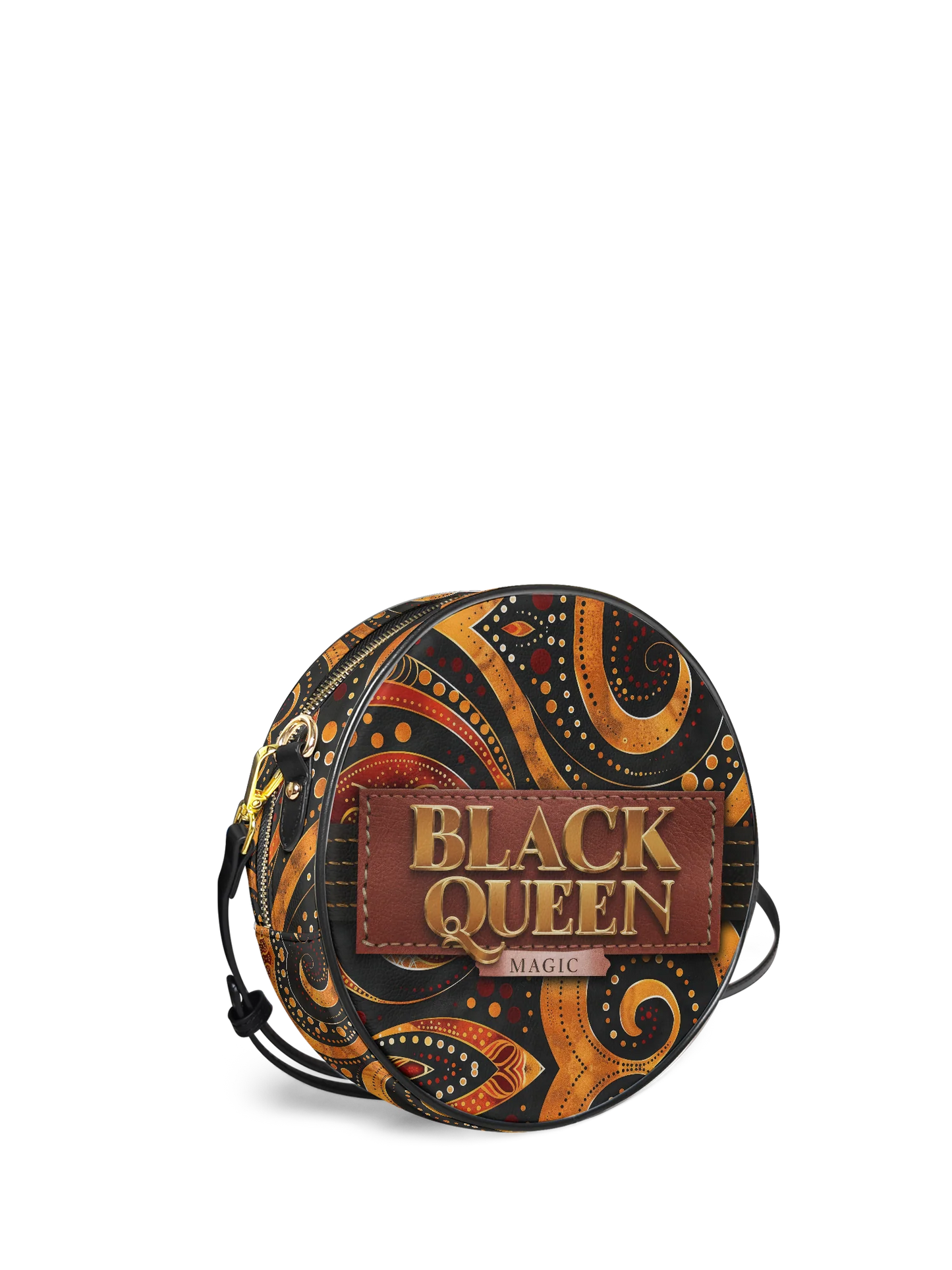 Afroyla "Makeda" Circle Crossbody Bag