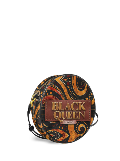 Afroyla "Makeda" Circle Crossbody Bag