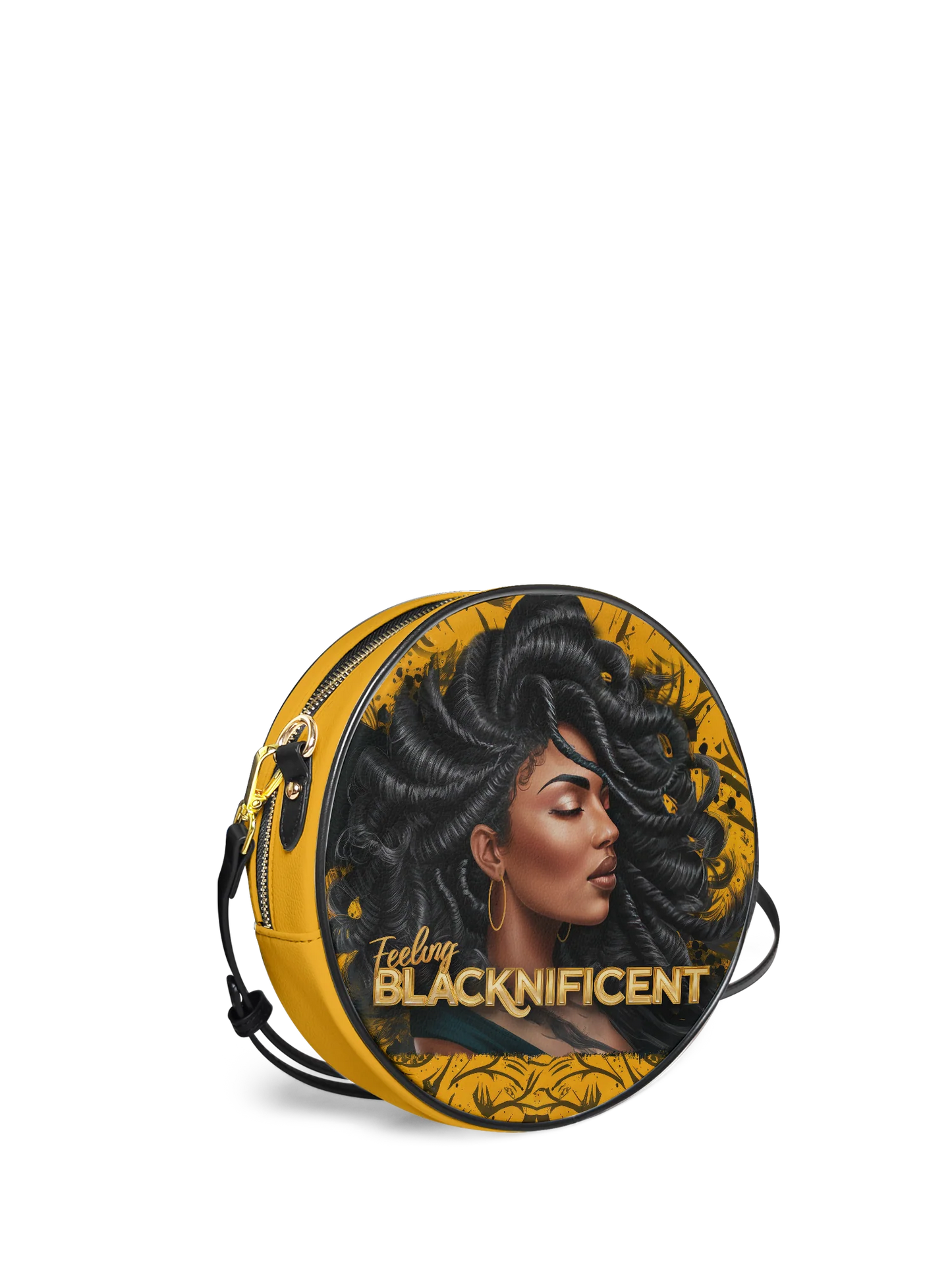 Afroyla "Blacknificent" Circle Crossbody Bag