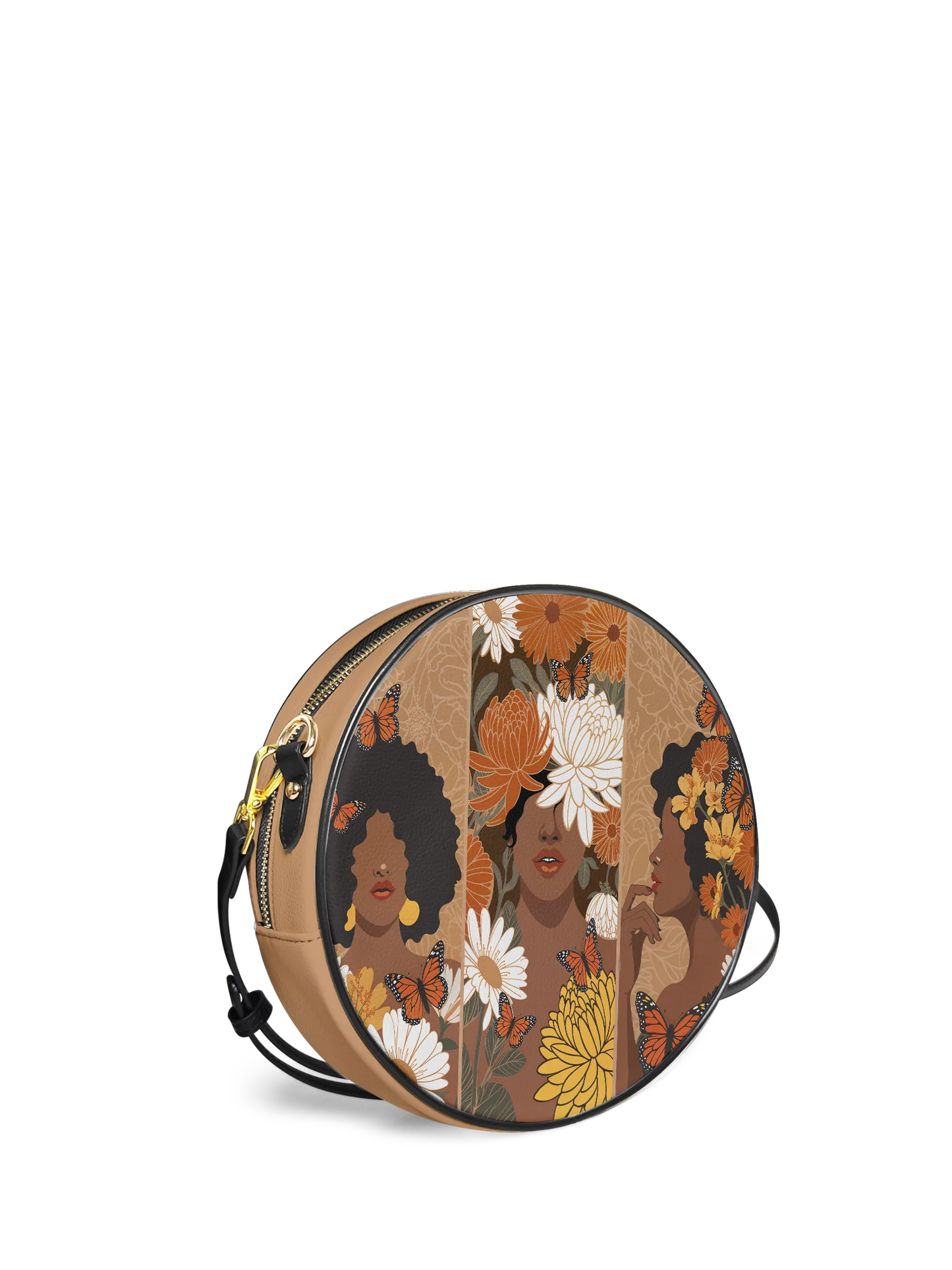 Afroyla "Ayira" Circle Crossbody Bag