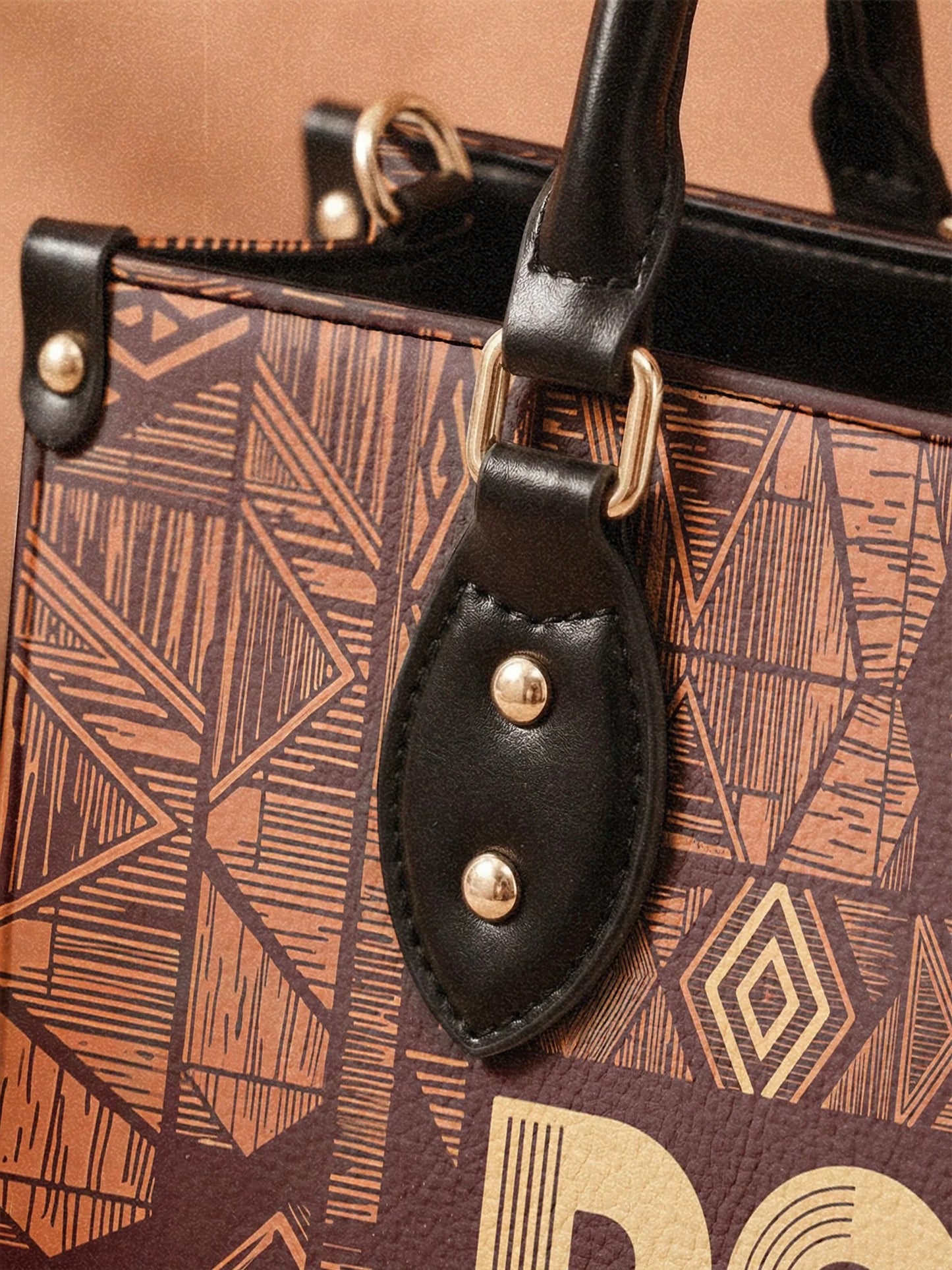 Afroyla "Dope Black Girl" Leather Handbag