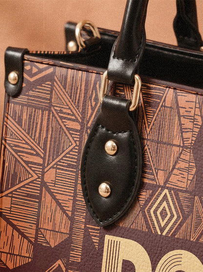 Afroyla "Dope Black Girl" Leather Handbag