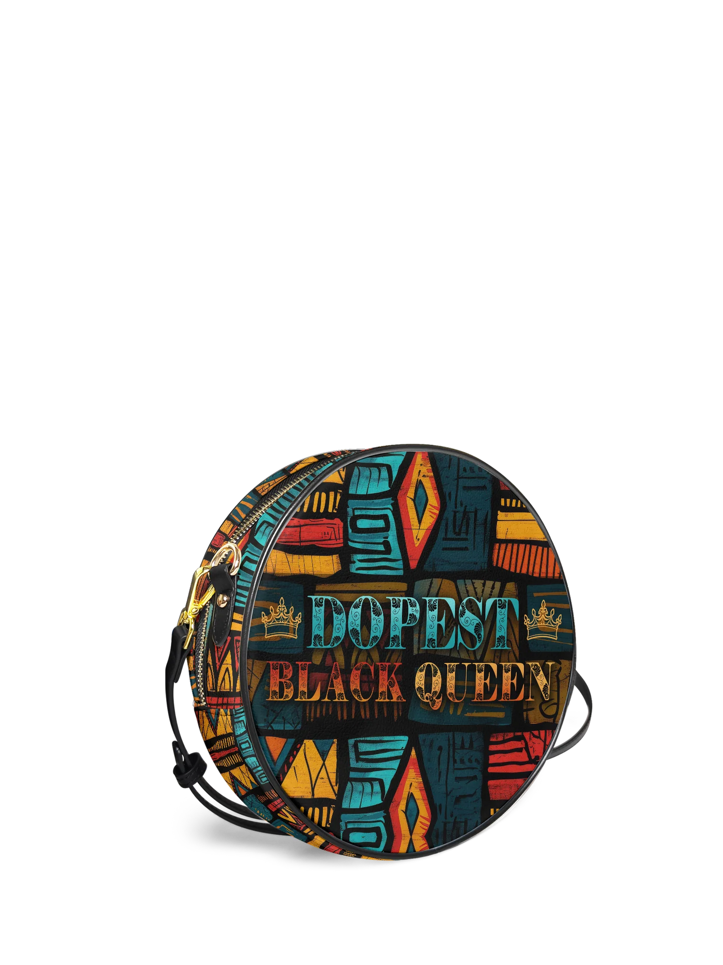 Afroyla "Dopeya" Circle Crossbody Bag