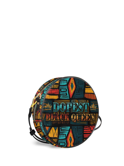Afroyla "Dopeya" Circle Crossbody Bag