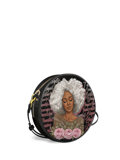 Afroyla "Zalina" Circle Crossbody Bag