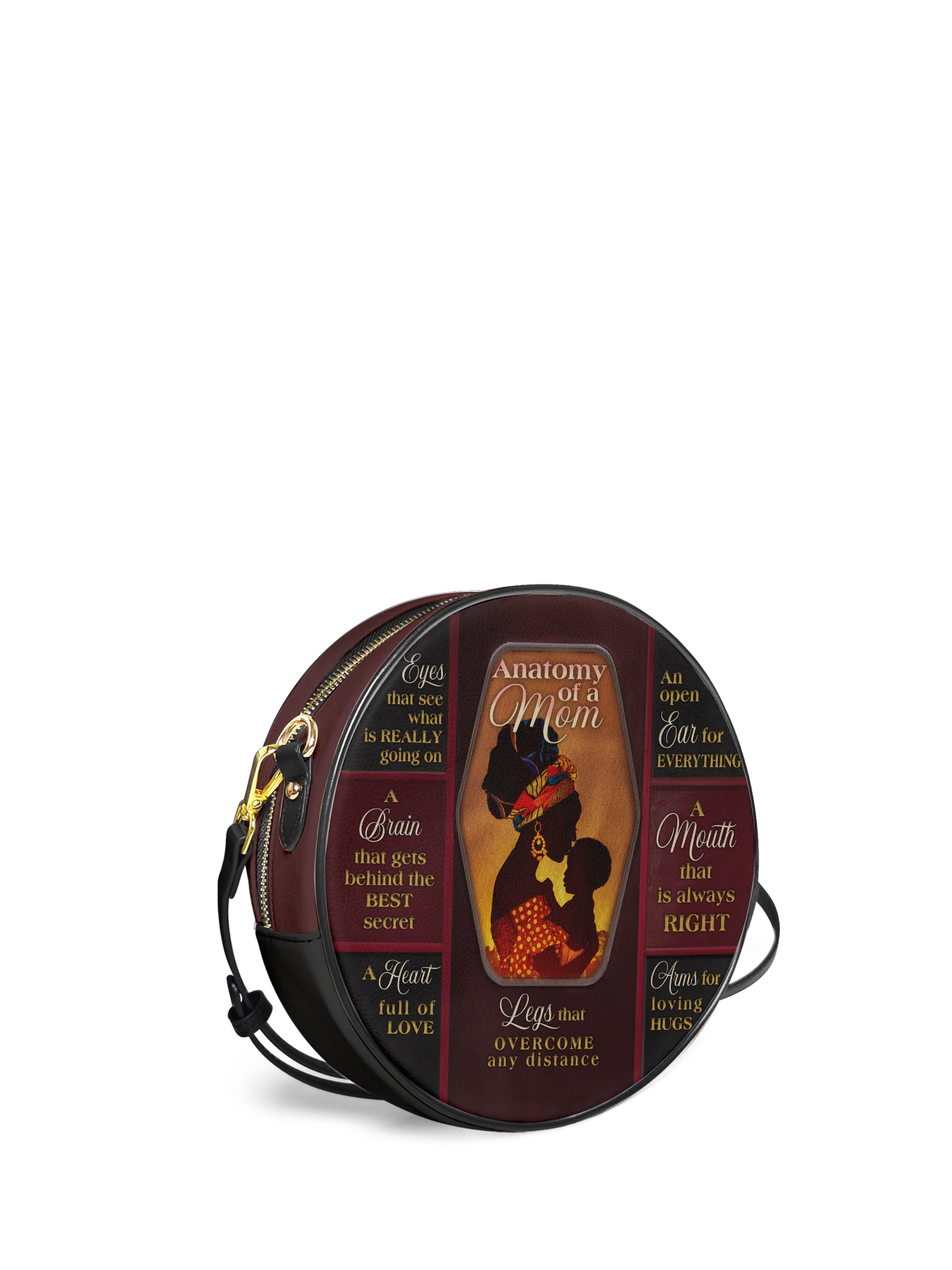 Afroyla "Mamoya" Circle Crossbody Bag