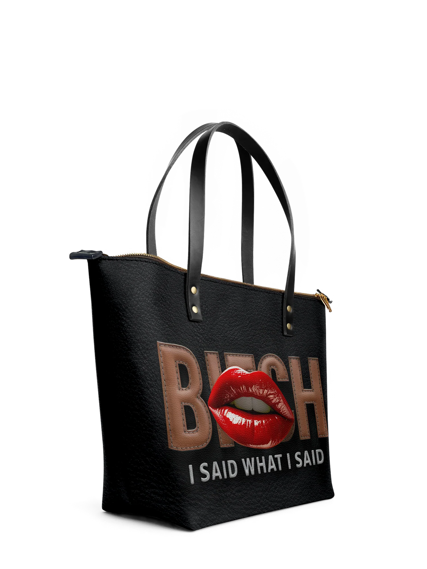 Afroyla "Teyana" Leather Tote Bag