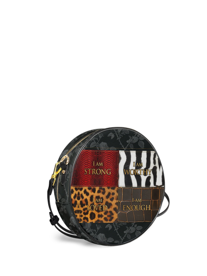 Afroyla "Kadia" Circle Crossbody Bag