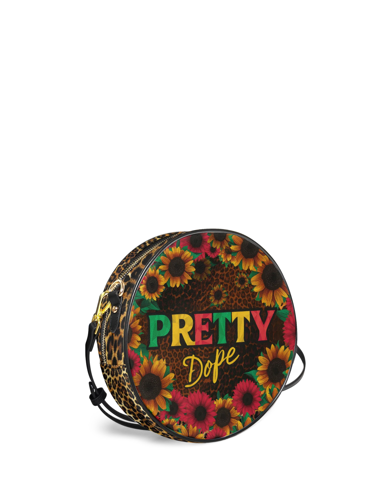 Afroyla "Solya" Circle Crossbody Bag