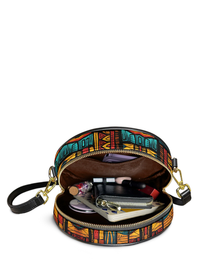 Afroyla "Dopeya" Circle Crossbody Bag