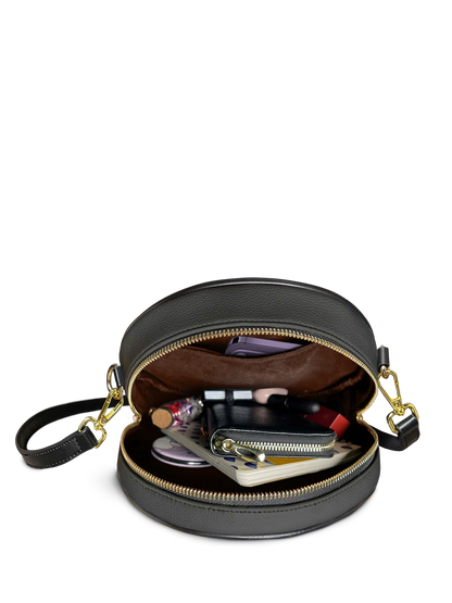 Afroyla "Fahari" Monochrome Circle Crossbody Bag