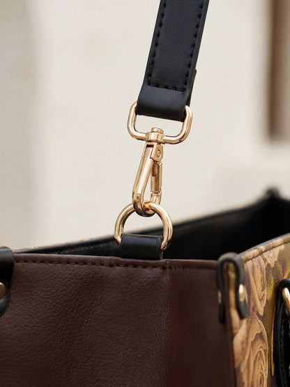 Afroyla "Godfidence" Leather Handbag