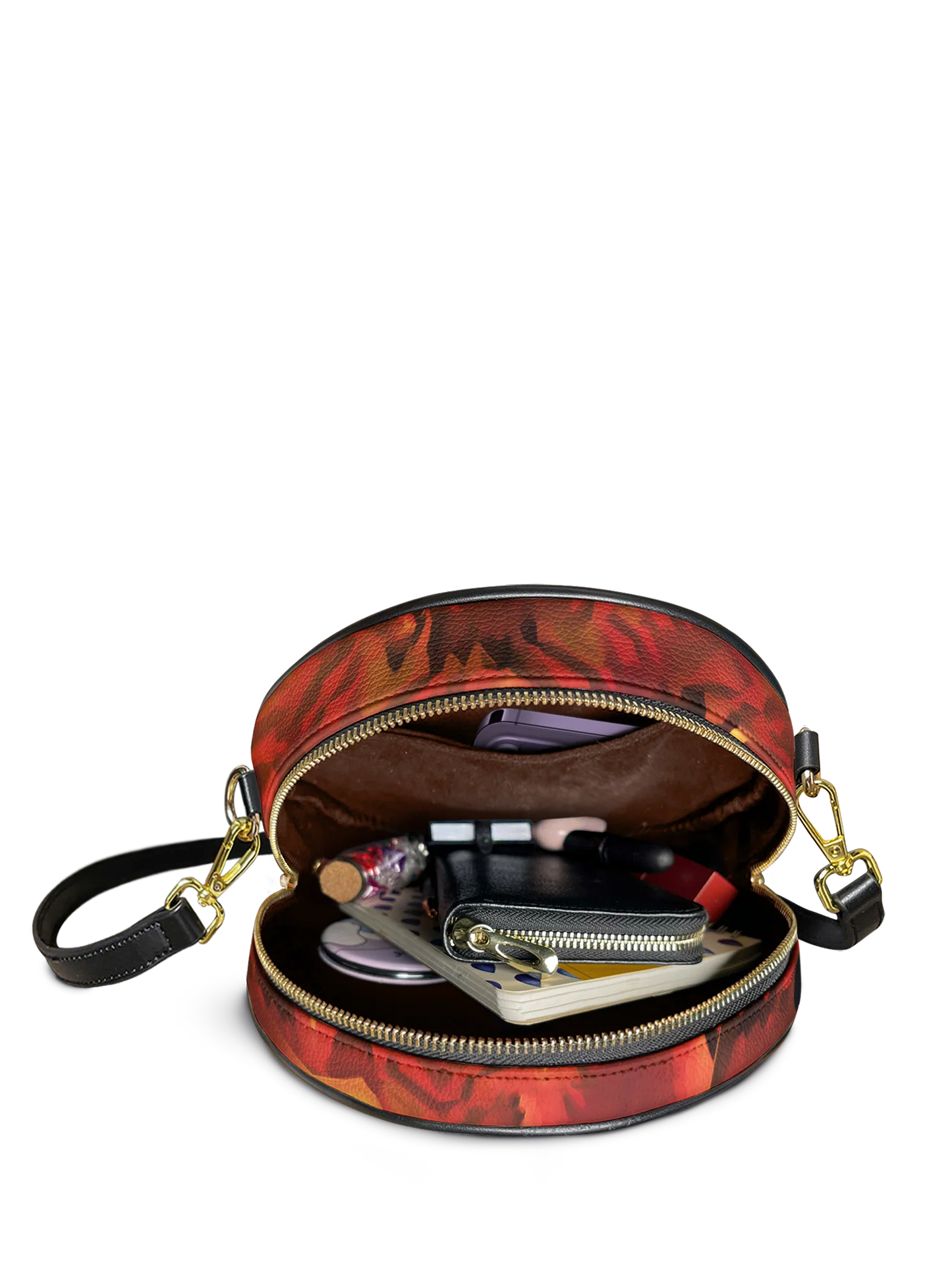 Afroyla "Locella" Circle Crossbody Bag