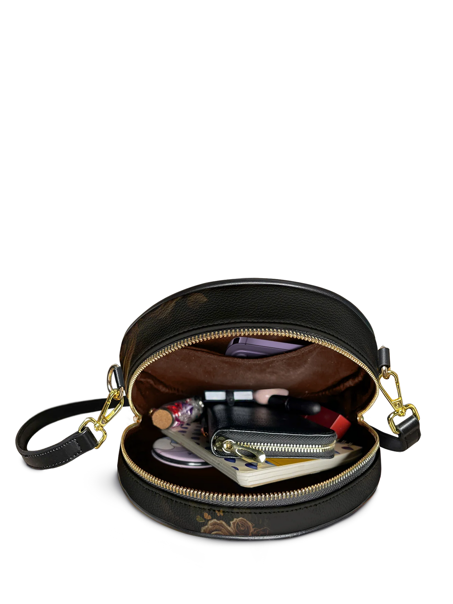 Afroyla "Lumina" Circle Crossbody Bag