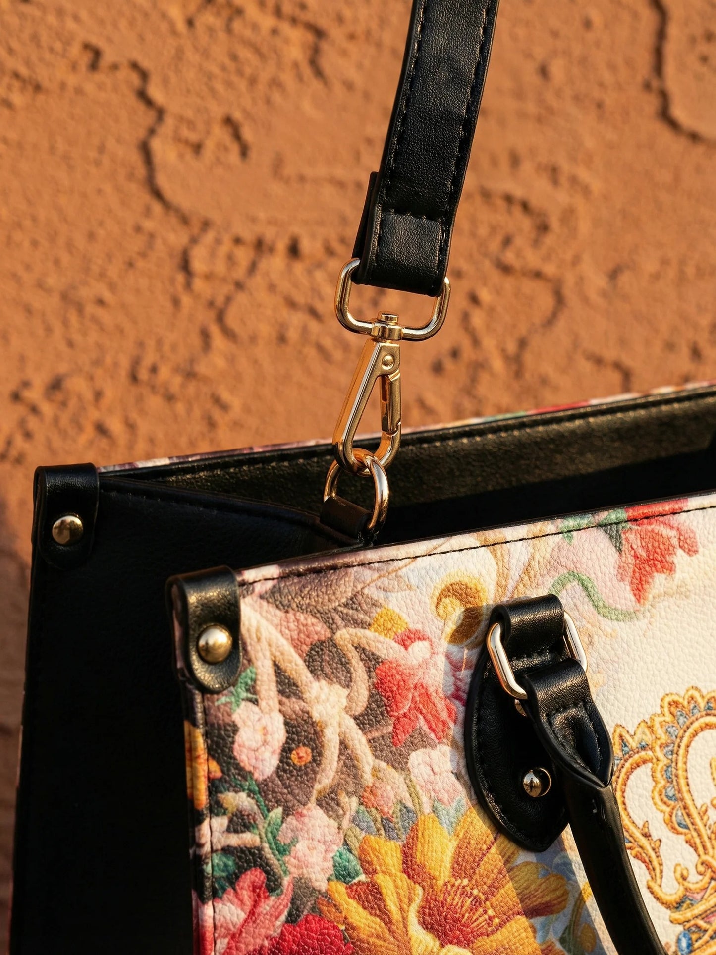 Afroyla "Naija Royale" Leather Handbag