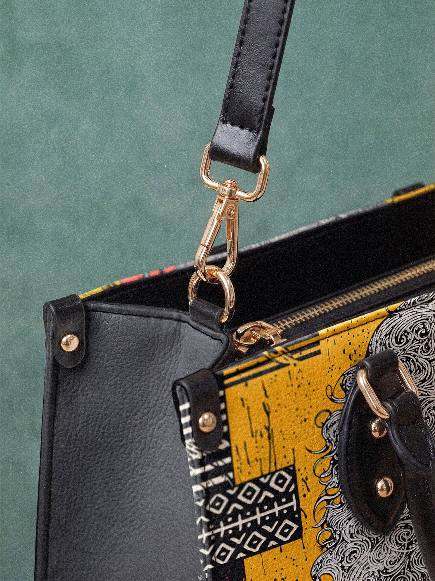 Afroyla "Nandeka" Leather Handbag
