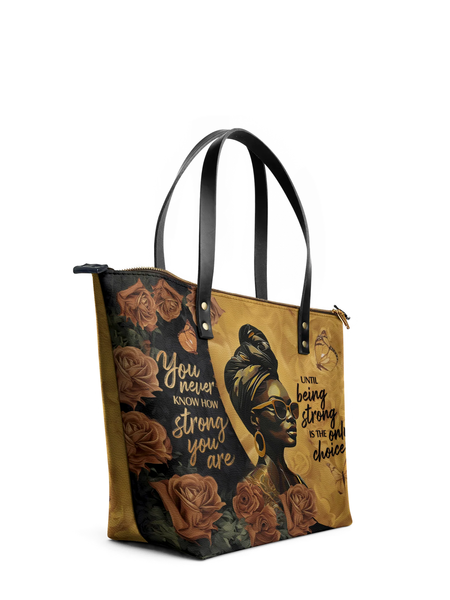 Afroyla "Siyanda" Leather Tote Bag