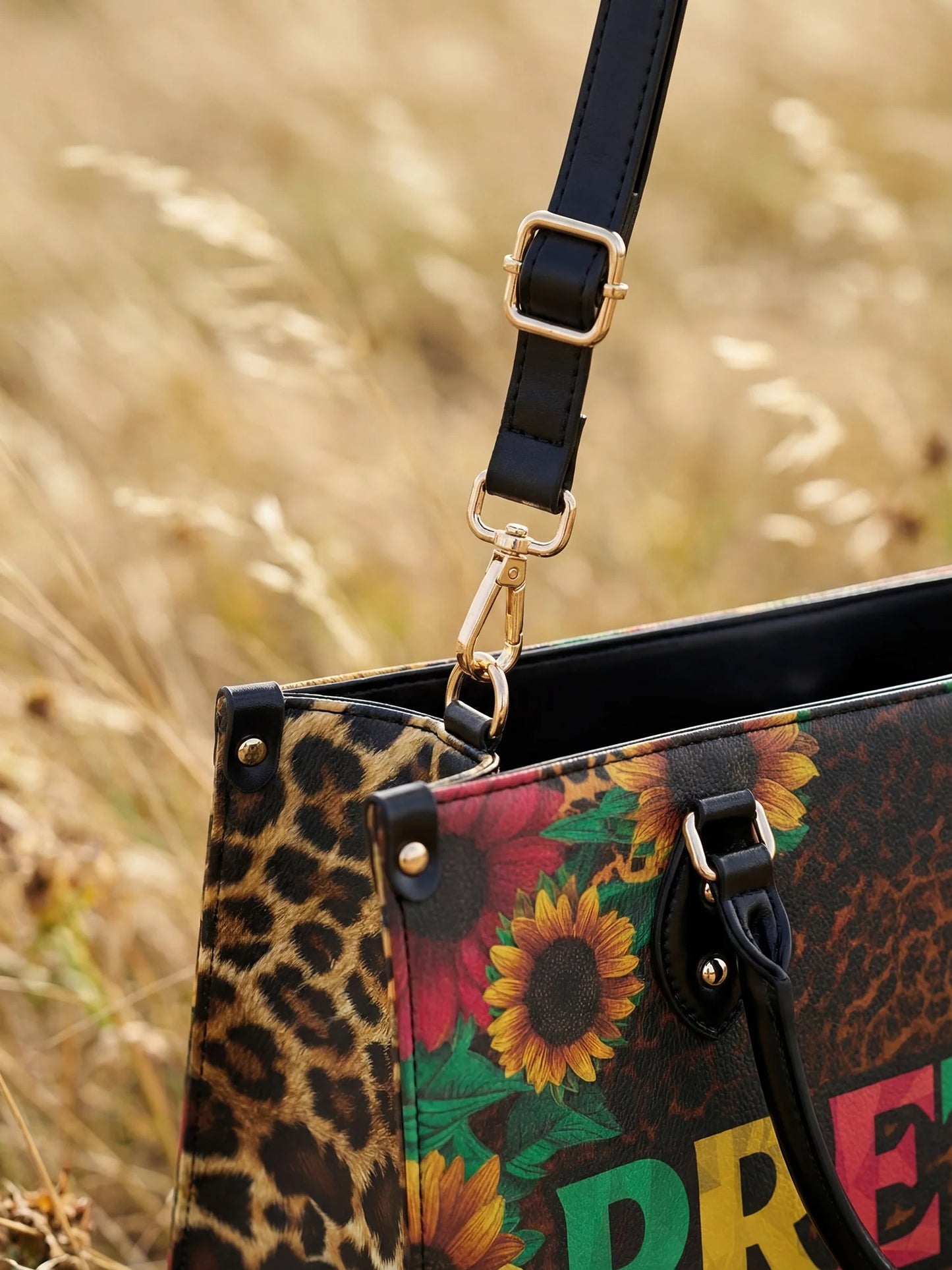Afroyla "Solya" Leather Handbag