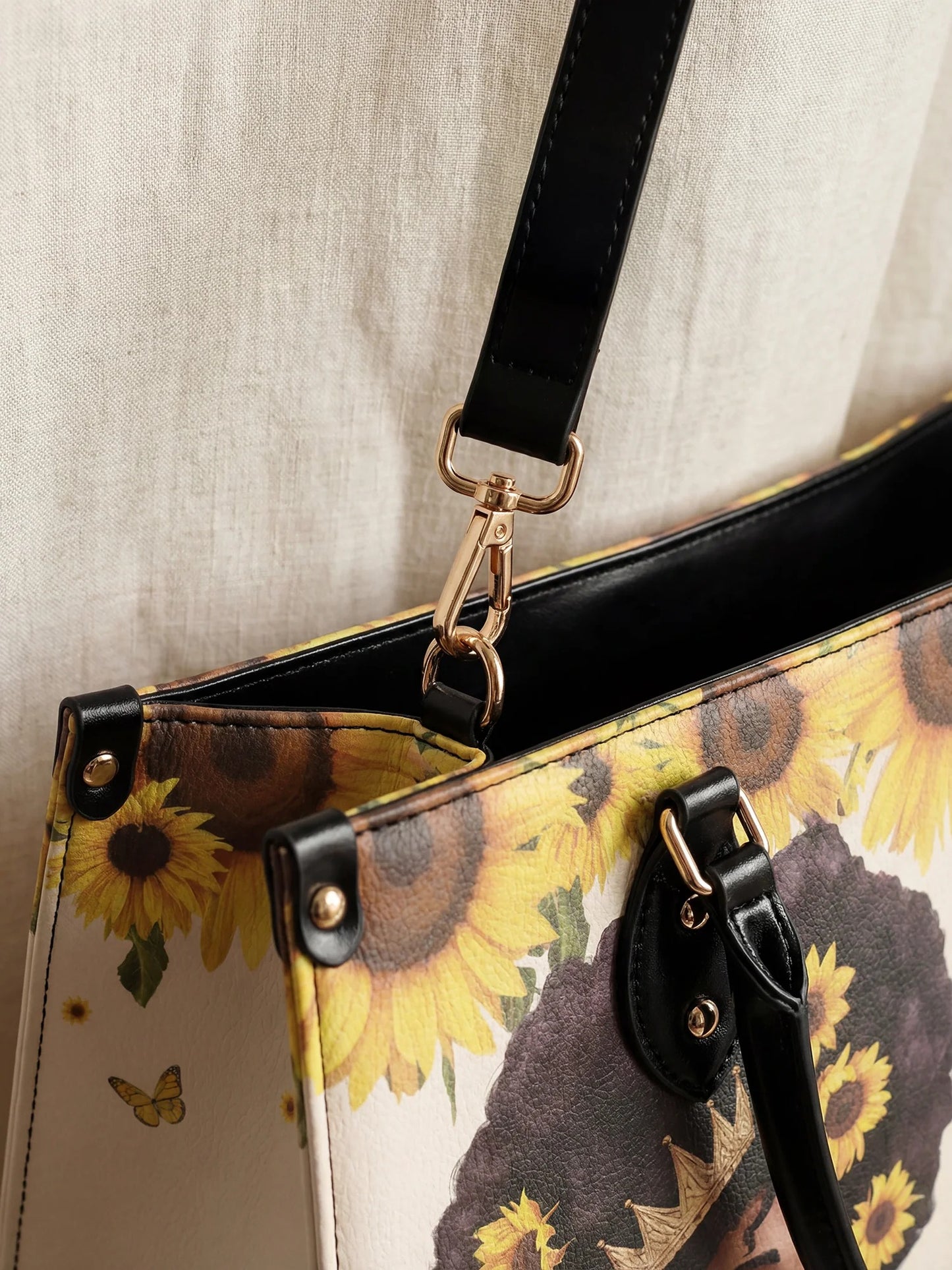 Afroyla "Zuriya" Leather Handbag