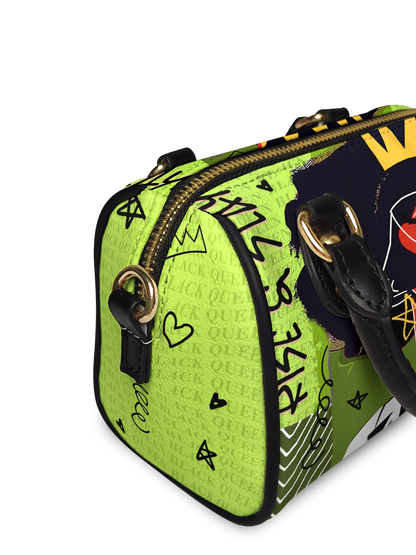 Afroyla "Aina" Lime Pop Mini Satchel
