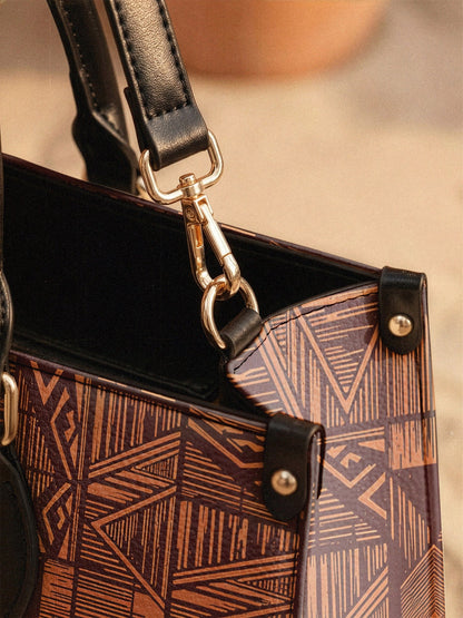 Afroyla "Dope Black Girl" Leather Handbag
