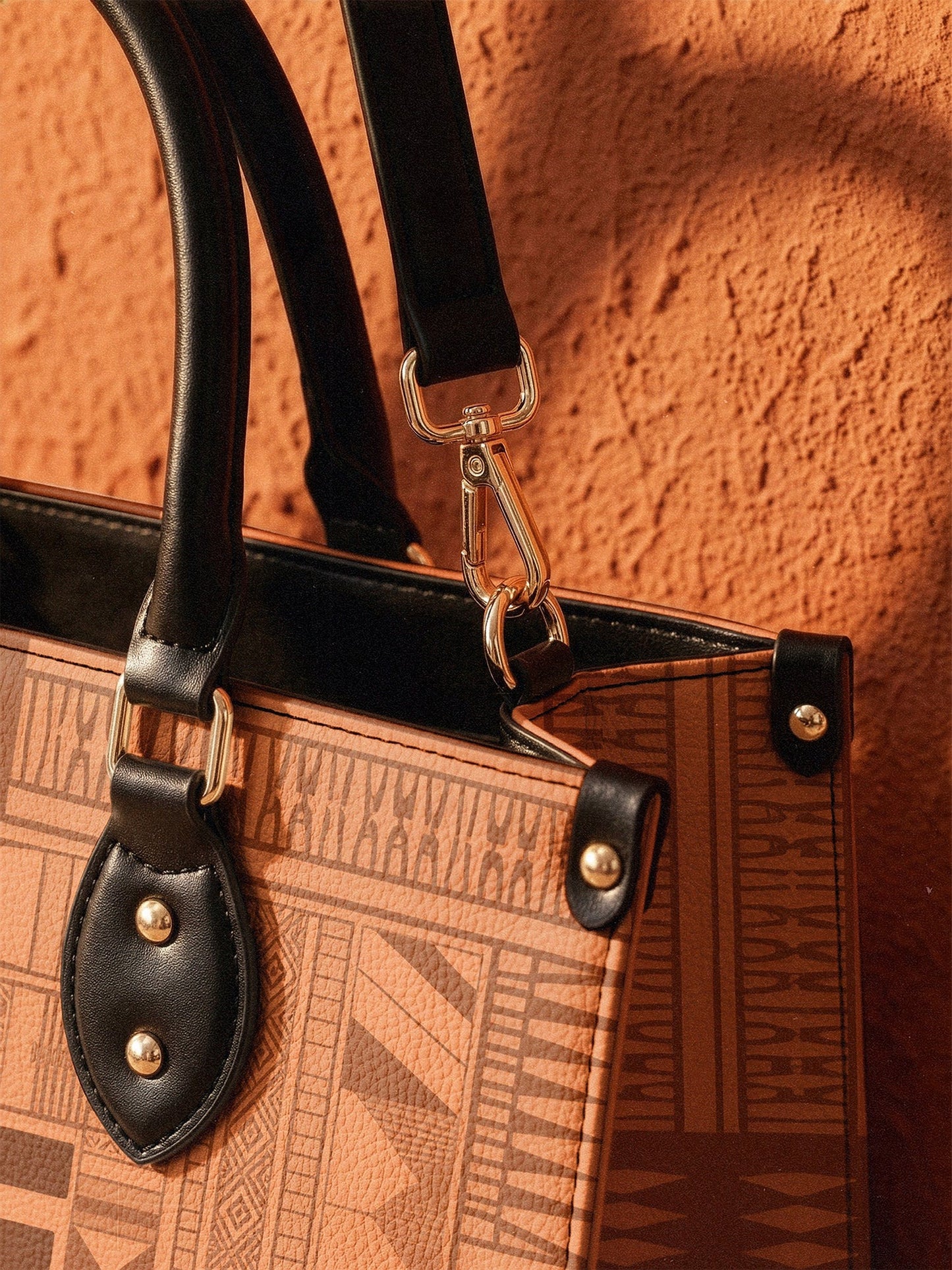 Afroyla "Dope Black Mom" Leather Handbag