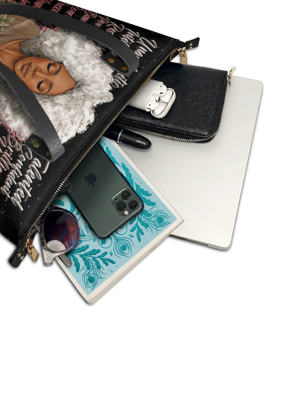 Afroyla "Zalina" Leather Tote Bag
