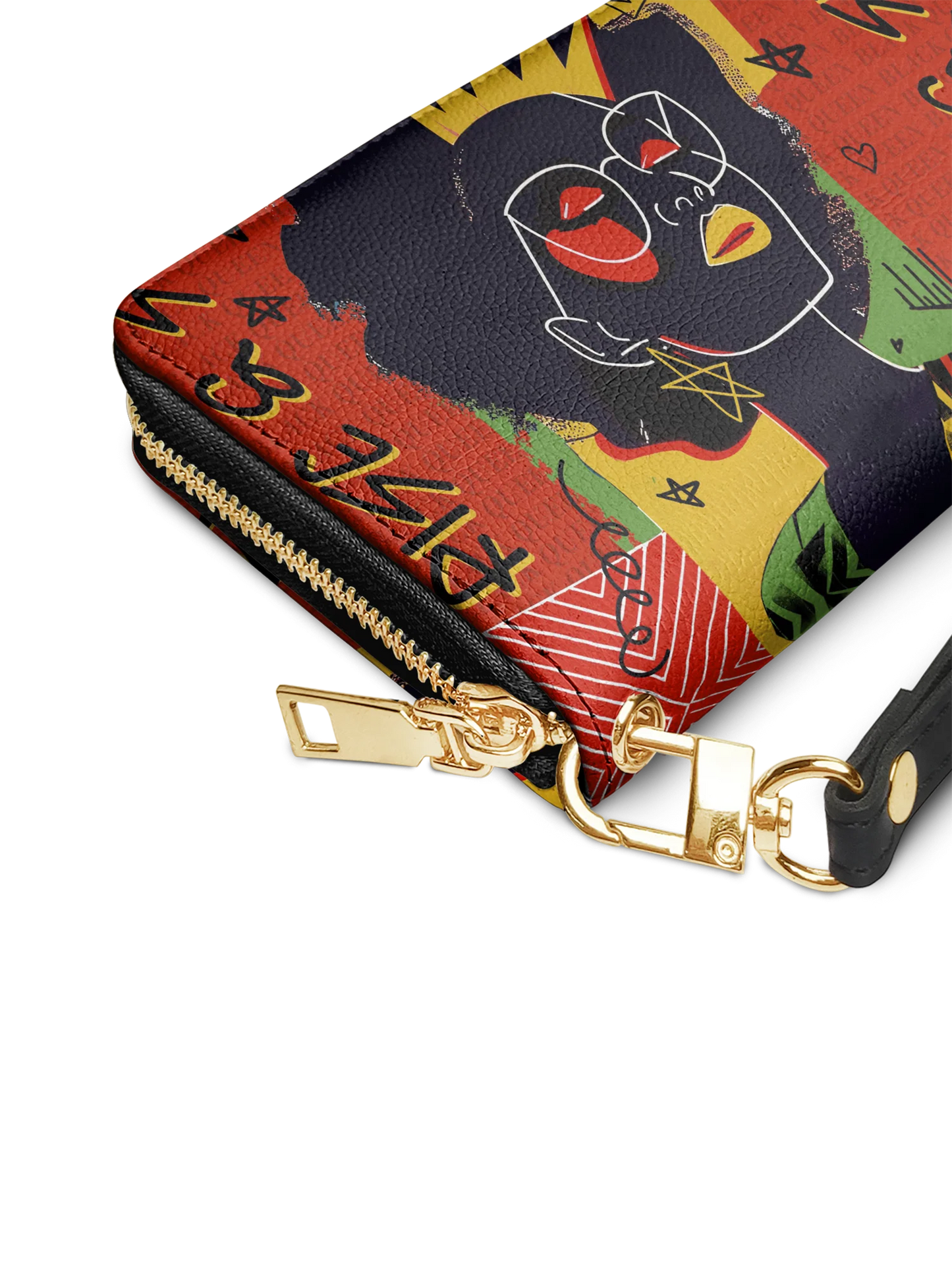 Afroyla "Aina" Flame Red Wallet