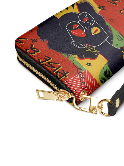 Afroyla "Aina" Flame Red Wallet