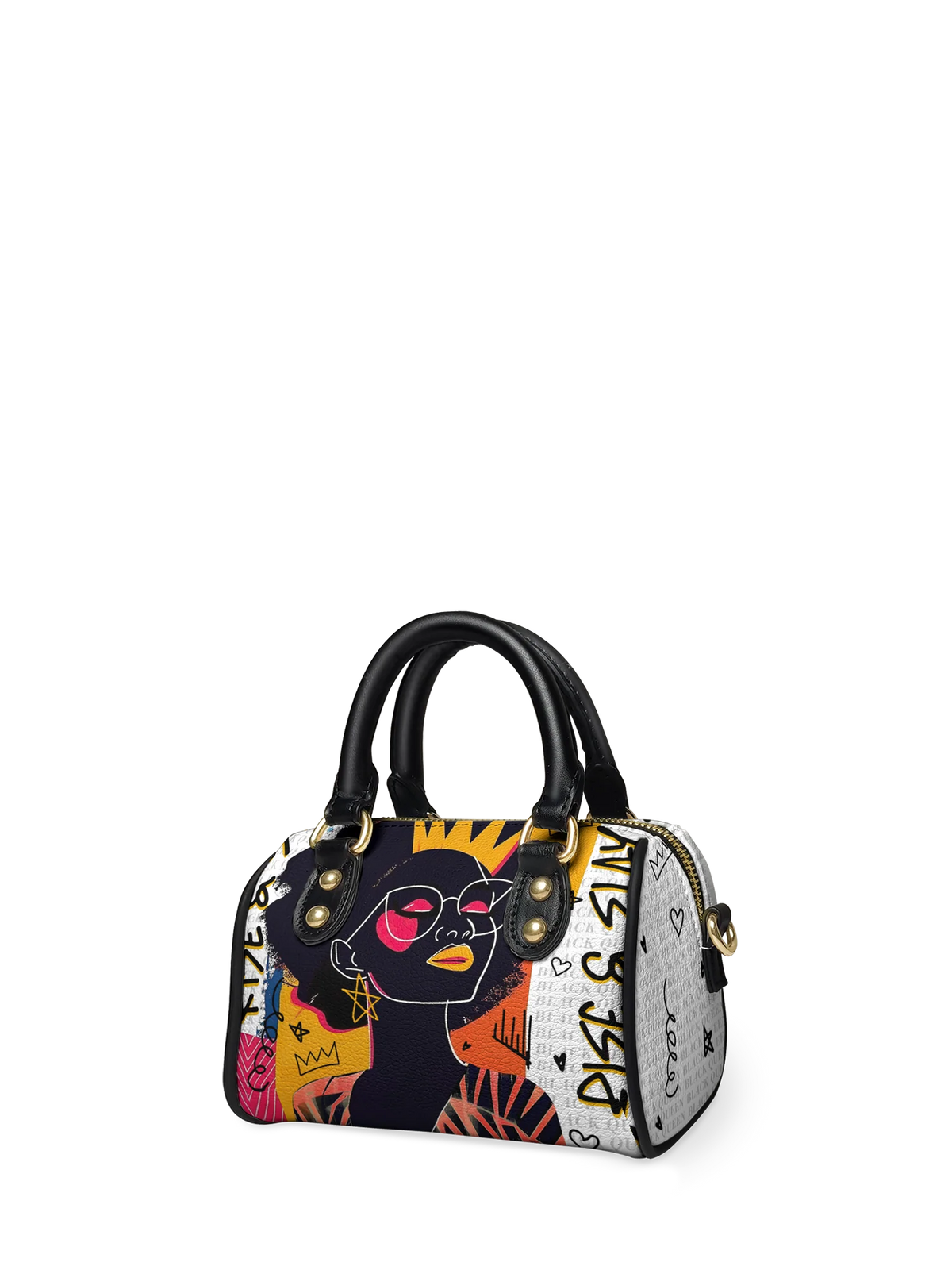 Afroyla "Aina" Coconut White Mini Satchel