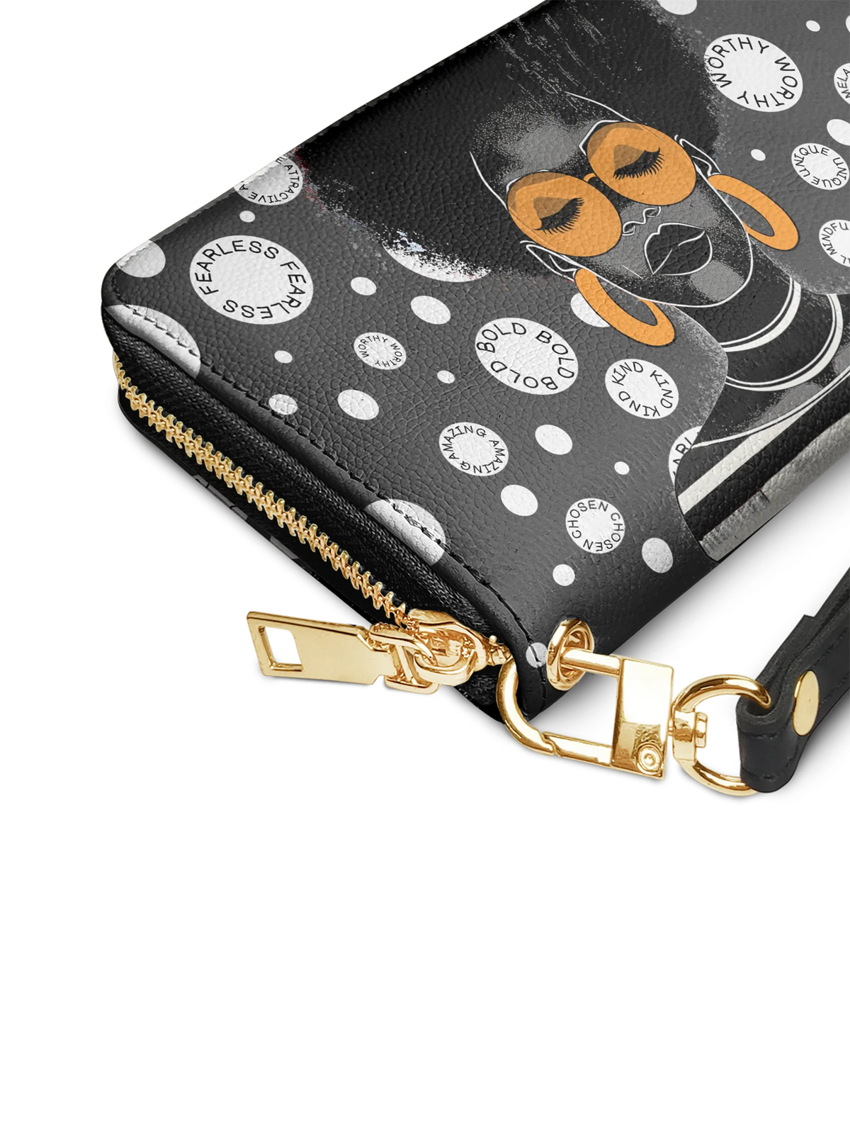 Afroyla "Fahari" Monochrome Wallet