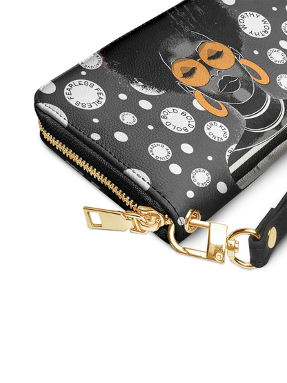 Afroyla "Fahari" Monochrome Wallet