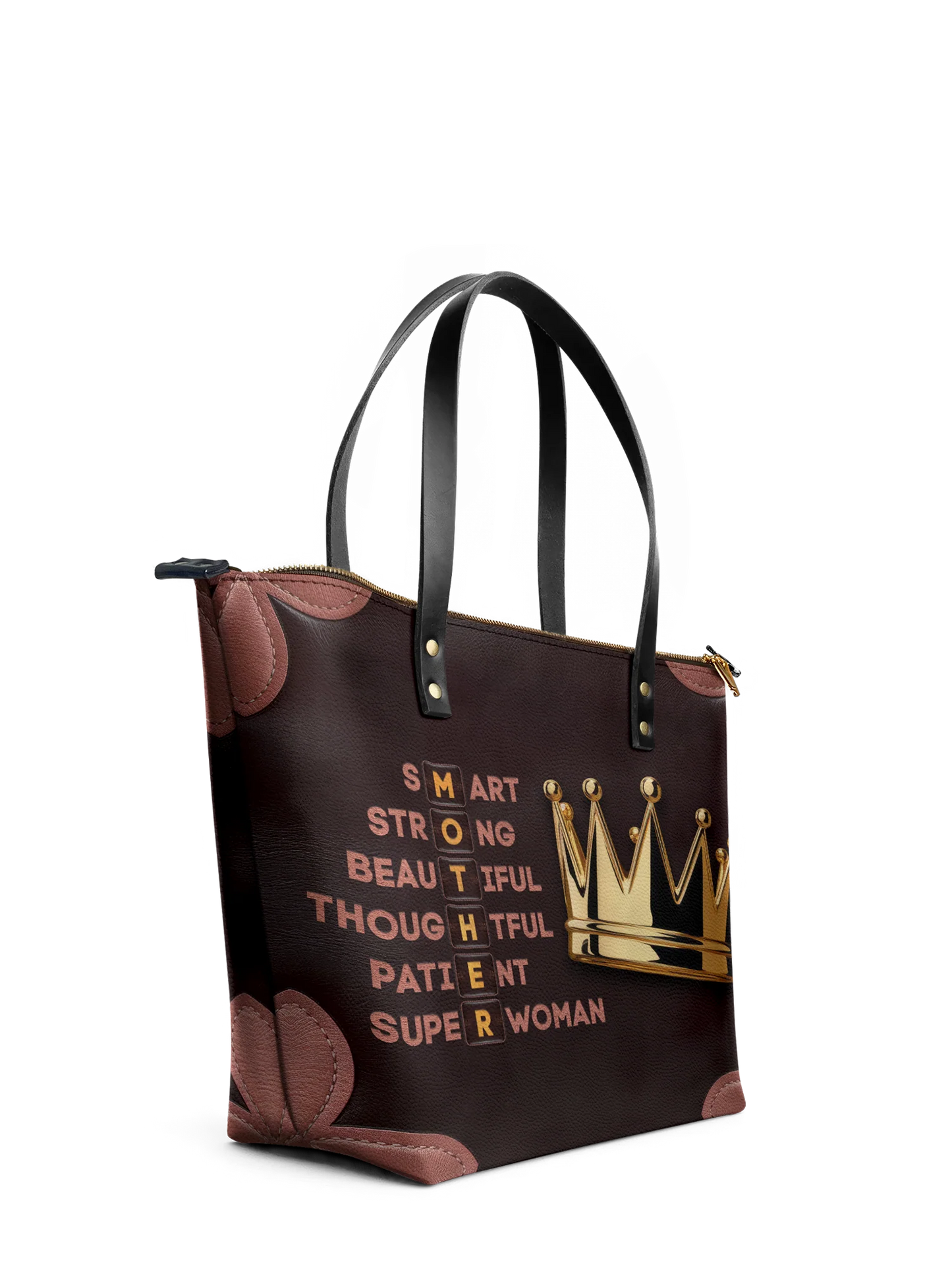 Afroyla "Imarimom" Leather Tote Bag