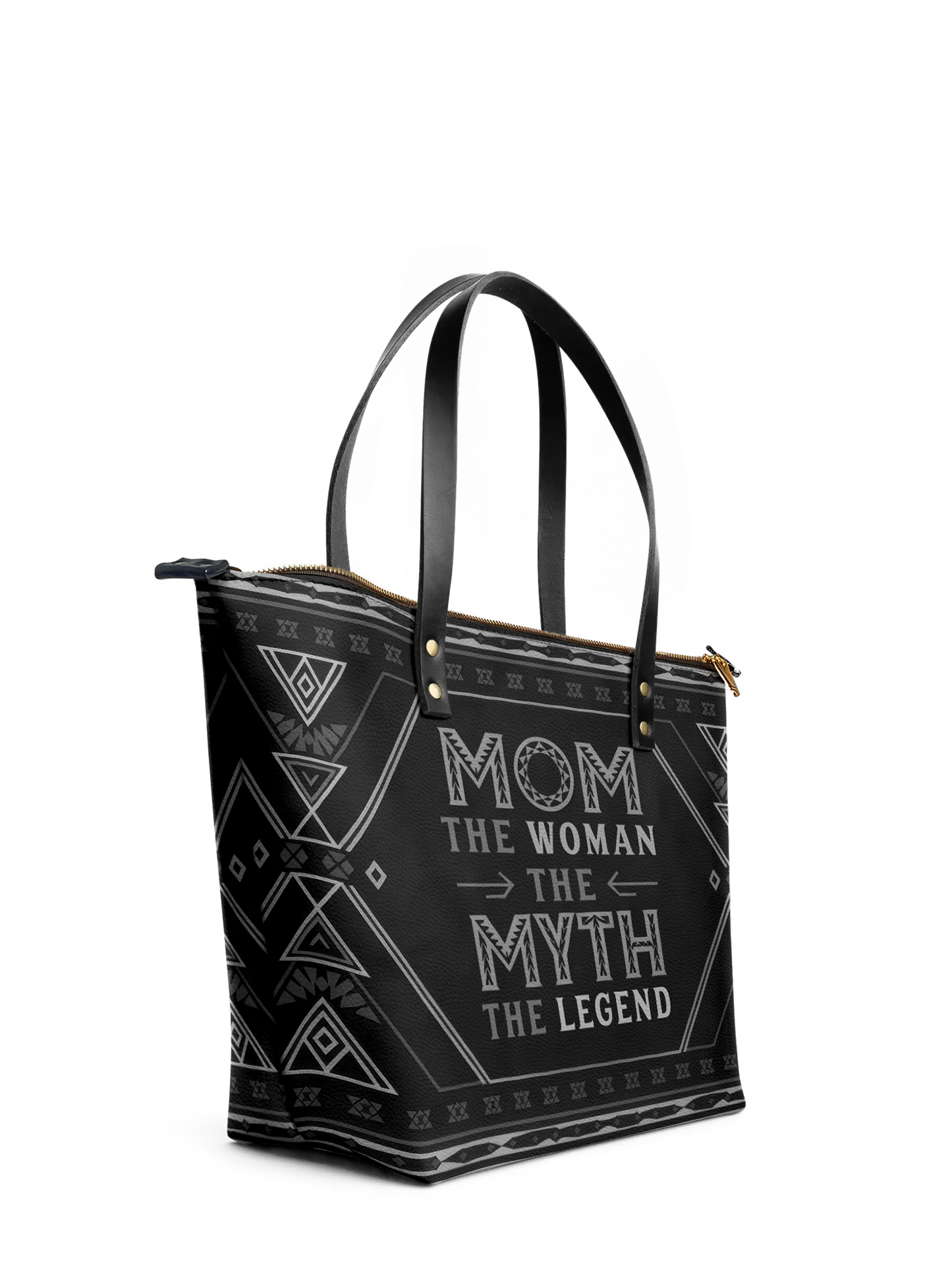 Afroyla "Mamalore" Leather Tote Bag