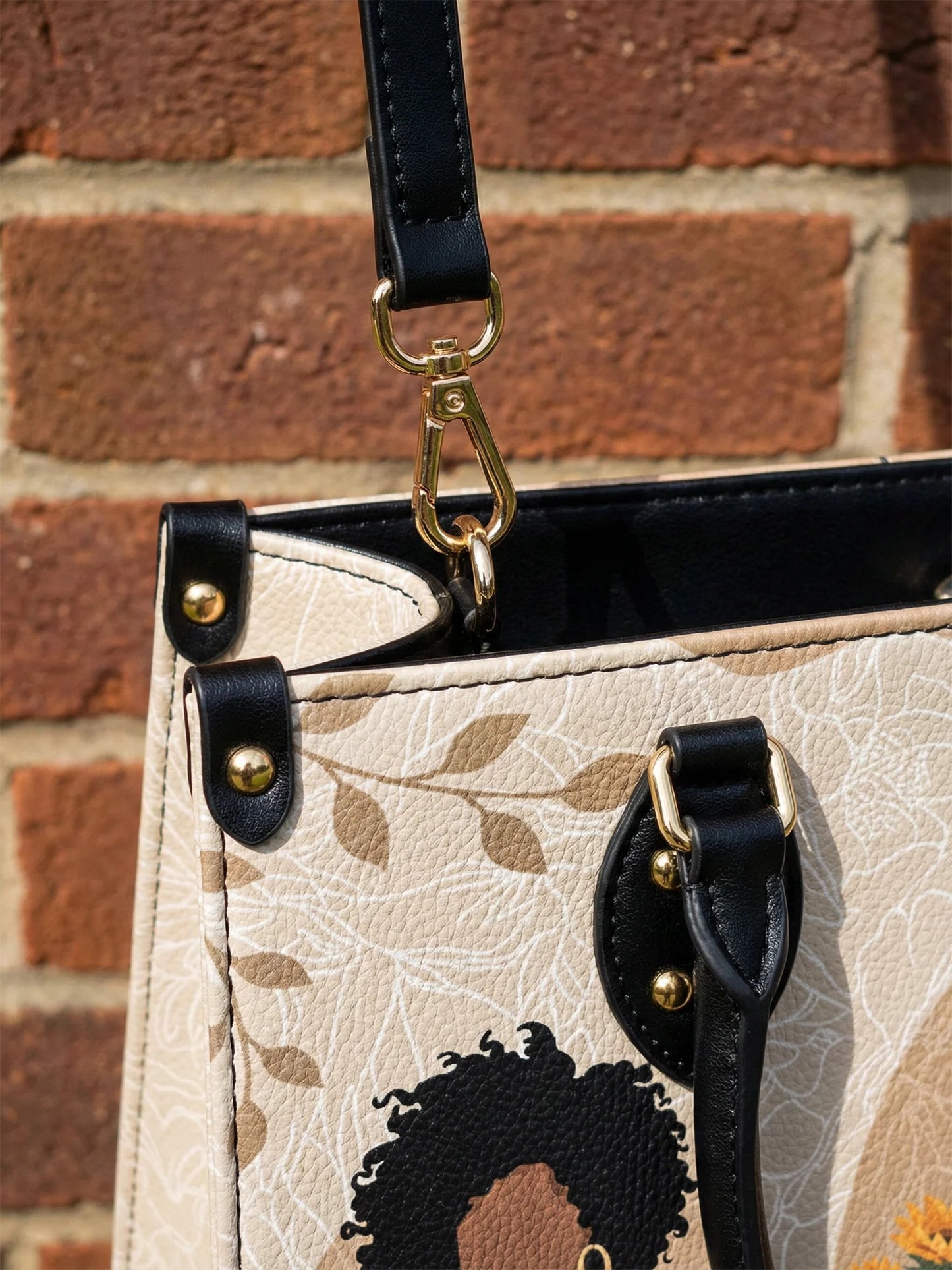 Afroyla "Solina" Leather Handbag