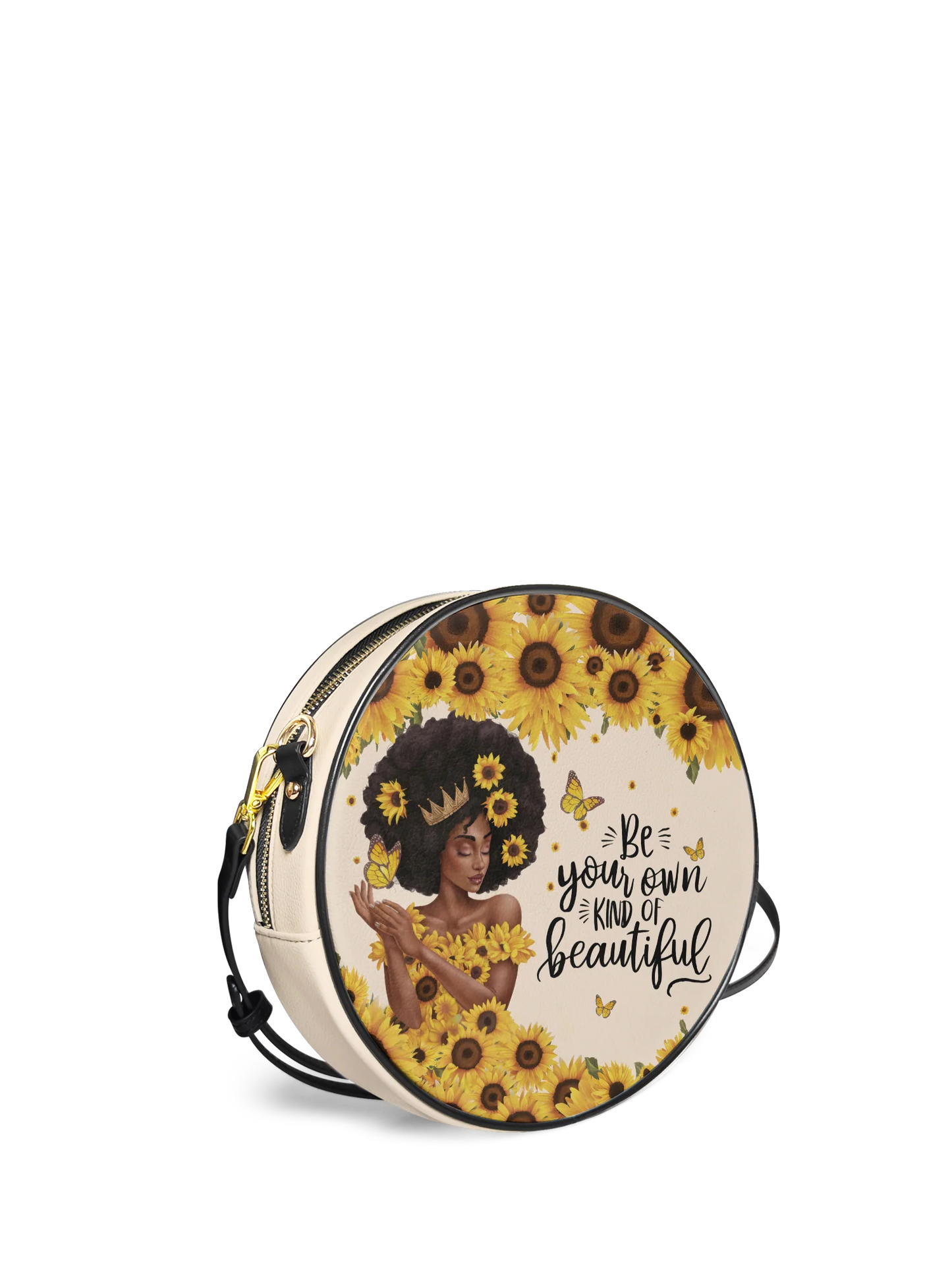 Afroyla "Zuriya" Circle Crossbody Bag
