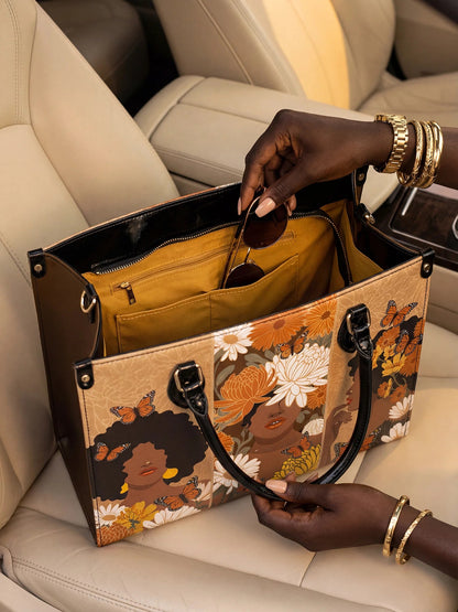 Afroyla "Ayira" Leather Handbag