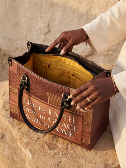 Afroyla "Eliora" Leather Handbag