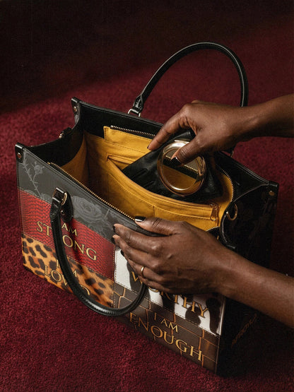 Afroyla "Kadia" Leather Handbag