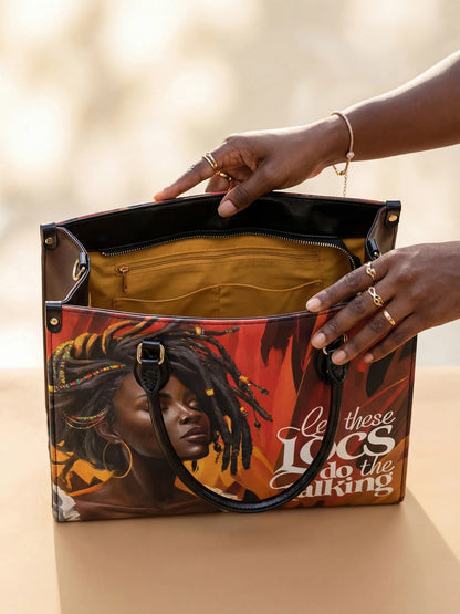 Afroyla "Locella" Leather Handbag