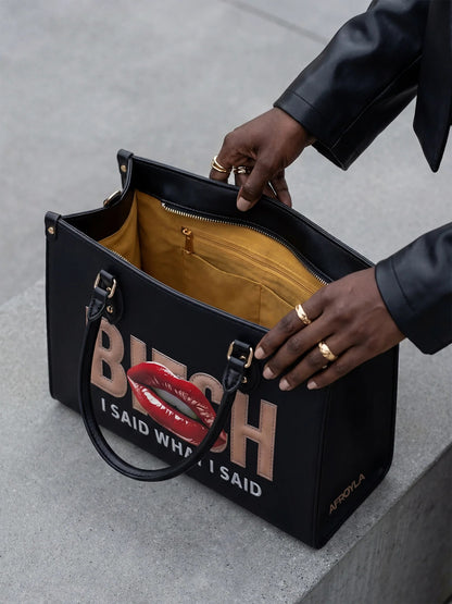 Afroyla "Teyana" Leather Handbag