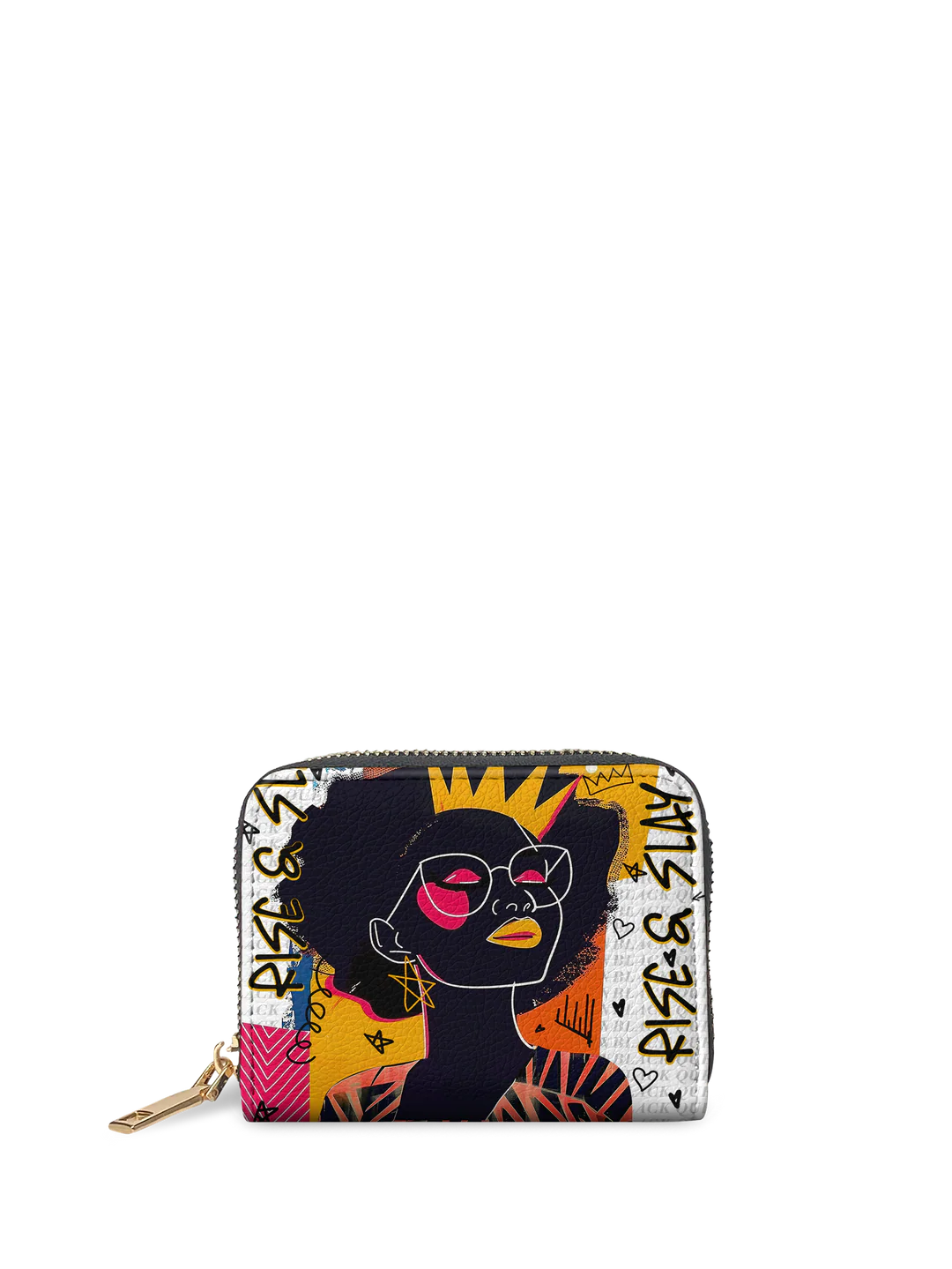 Afroyla "Aina" Coconut White Mini Wallet